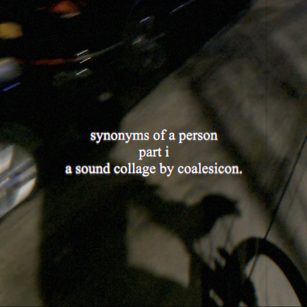 Cover artwork for synonyms of a person part i