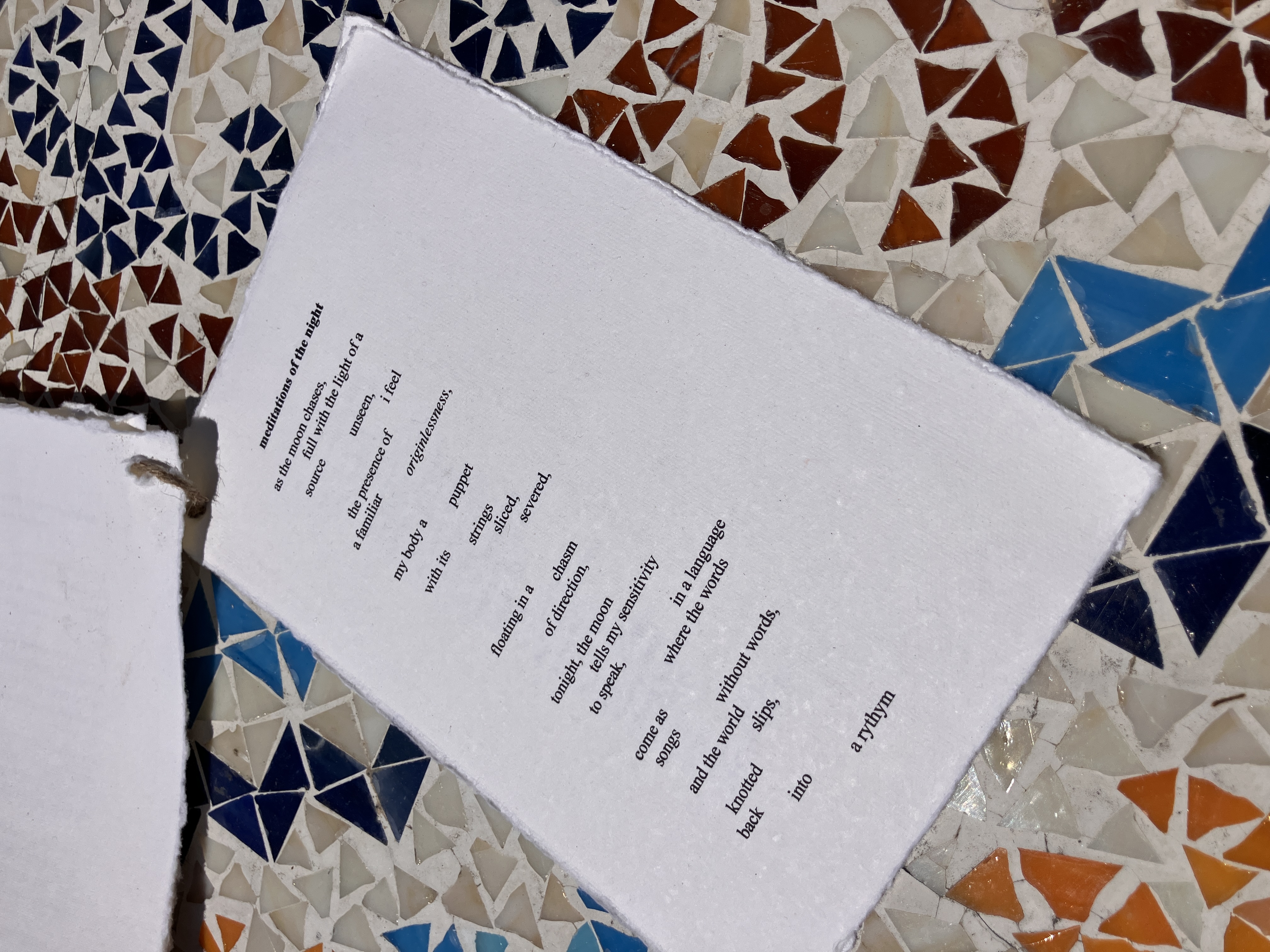 Page four of Assorted Poems